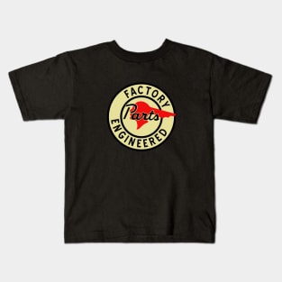 Pontiac Factory Parts vintage sign Kids T-Shirt